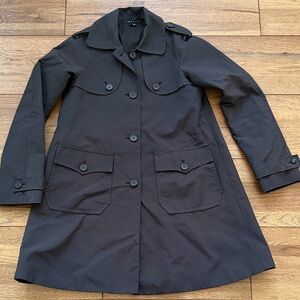 Theory Dark Brown Trench Coat